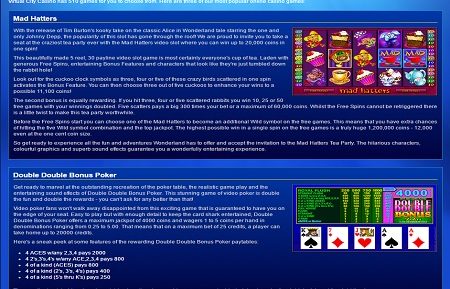 virtual city casino game lobby